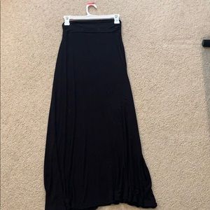 Black Maxi Skirt